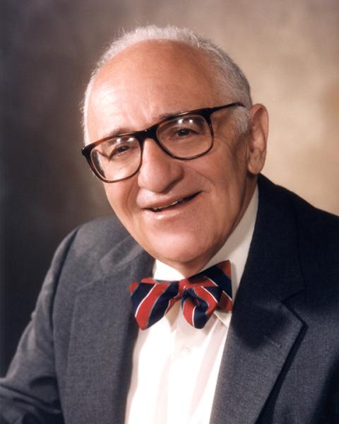 Portrait of author Murray Rothbard